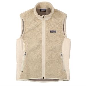 Patagonia Cream Fleece Vest